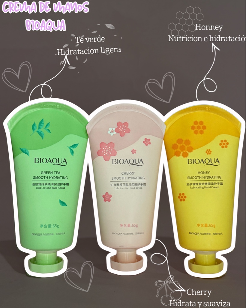 Crema de manos Bioaqua