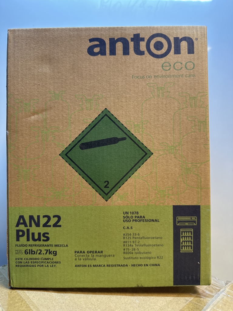 Anton AN22 Plus refrigerante garrafin