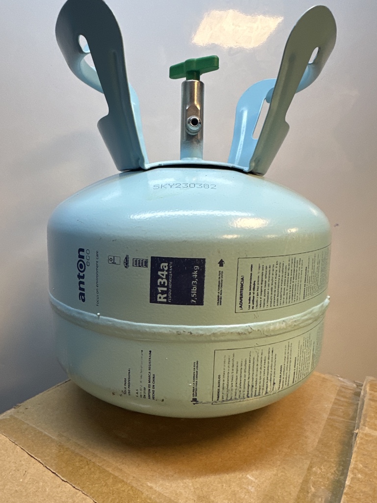 R134a refrigerante garrafita 3kg