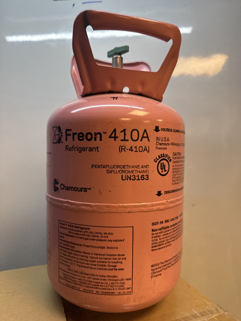 Freon 410A refrigerante