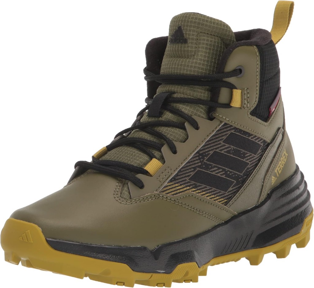 Adidas Terrex (7-40) hombre botas verde musgo