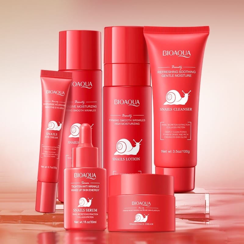 Kit Bioaqua baba de caracol
