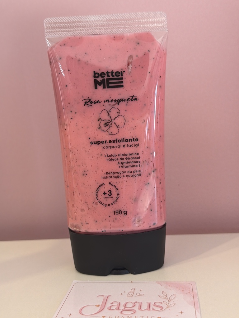 Exfoliante corporal y facial Rosa mosqueta 150g