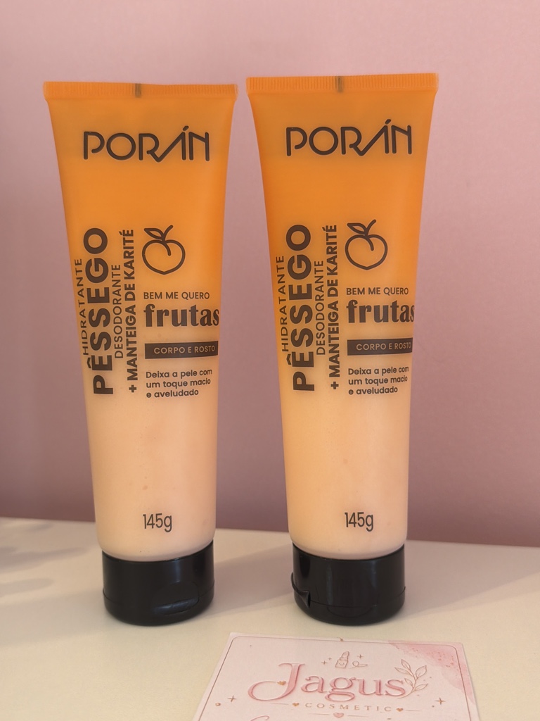 Porán Pêssego crema hidratante
