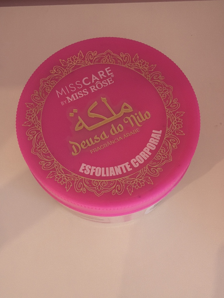 Miss Care Deusa do Nilo esfoliante corporal