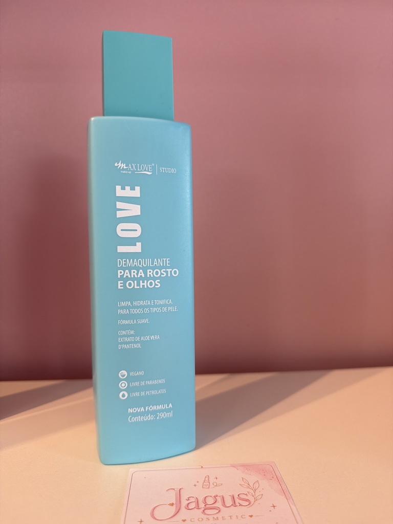 Max Love Love desmaquillante azul 290ml