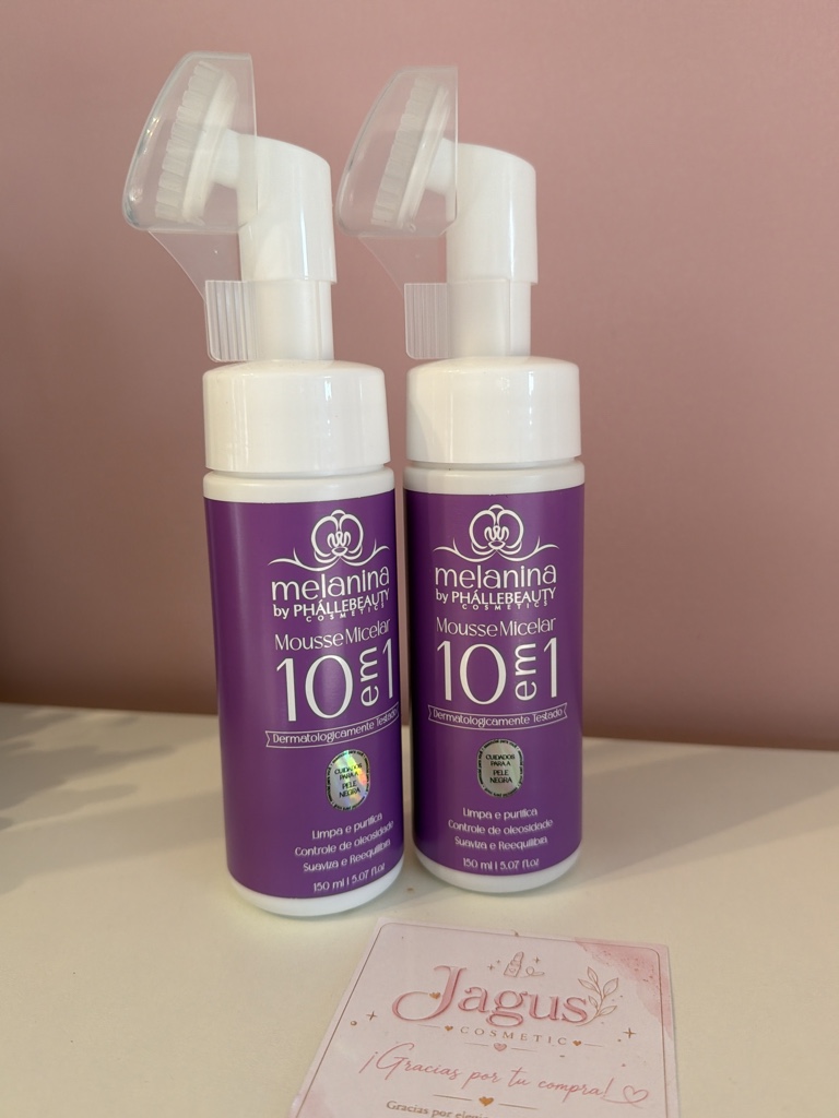 Melanina Mousse Micelar 10 en 1