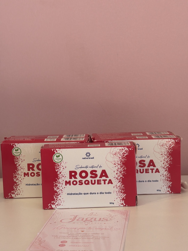 Nativa Brasil Rosa Mosqueta jabon en Barra