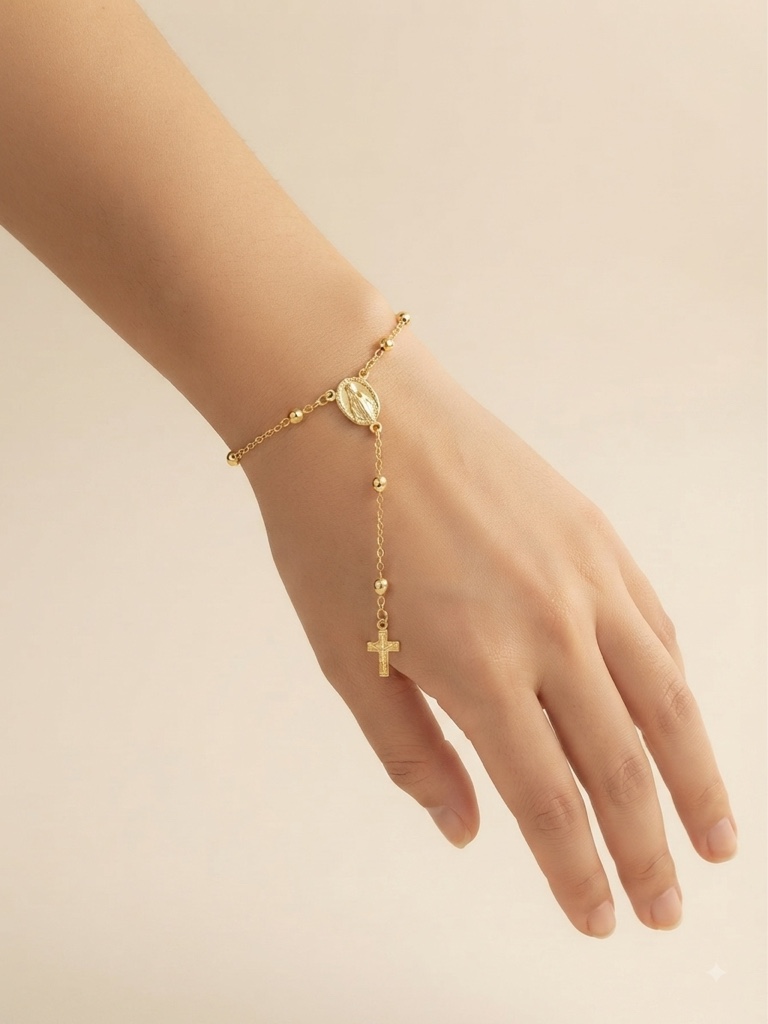 Pulseira em terço
