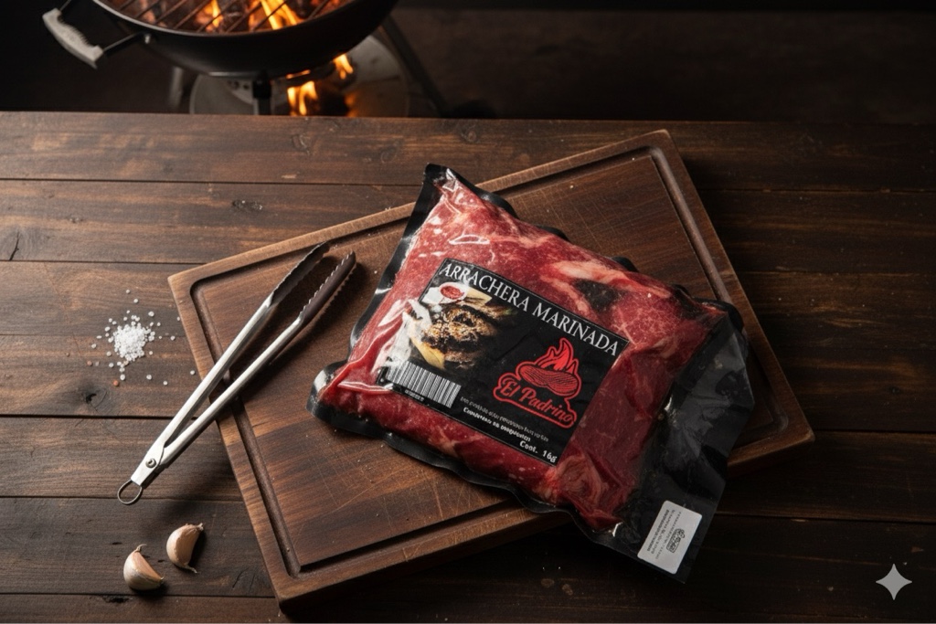El Padrino arrachera marinada