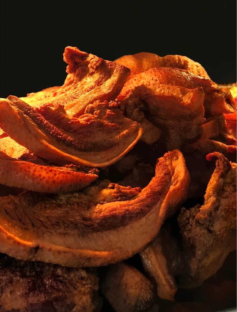 Chicharron de cachete de puerco