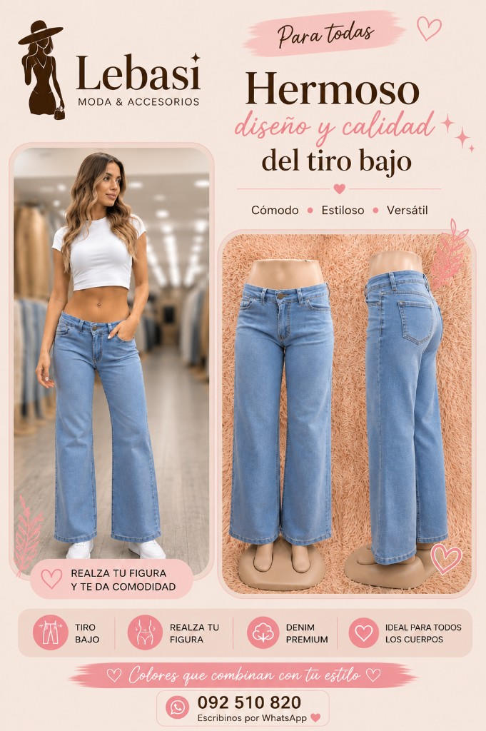 JEAN TIRO BAJO