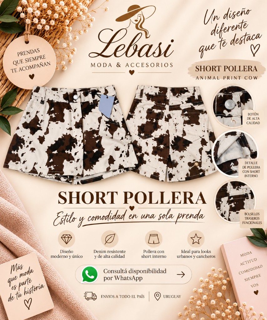 short pollera cow