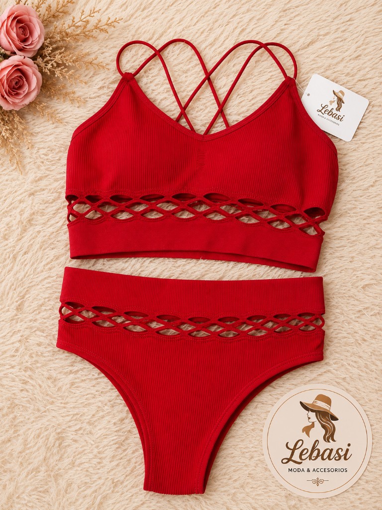 Conjunto ropa interior Rojo