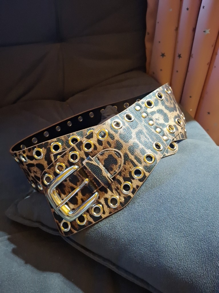 Cinto animal print