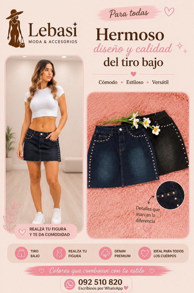 Pollera oscura