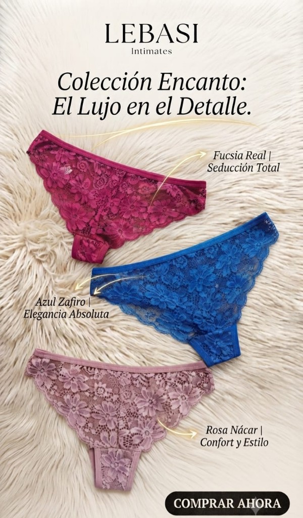 Ropa interior encaje total