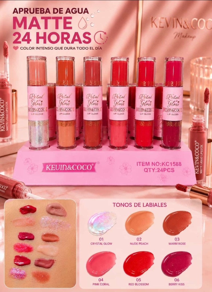 Labial y gloss 2 en 1