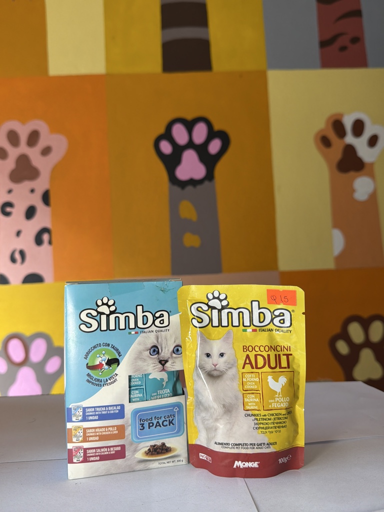 Simba gatos sobrecito