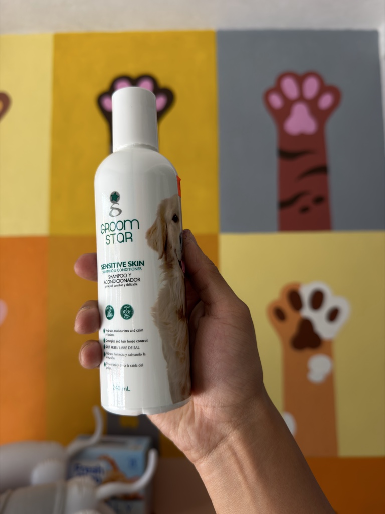 Shampoo groom star sensitive