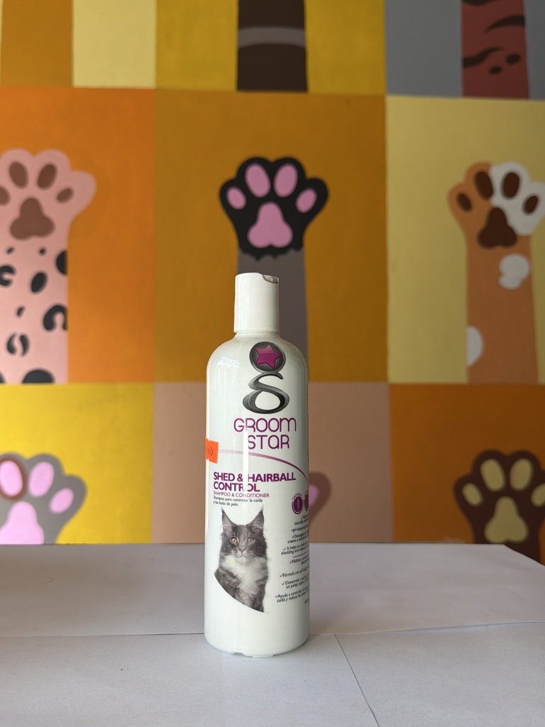 Shampoo shed & hairball control
