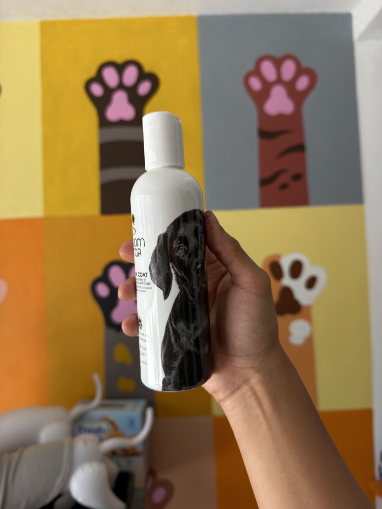 Shampoo groom star black