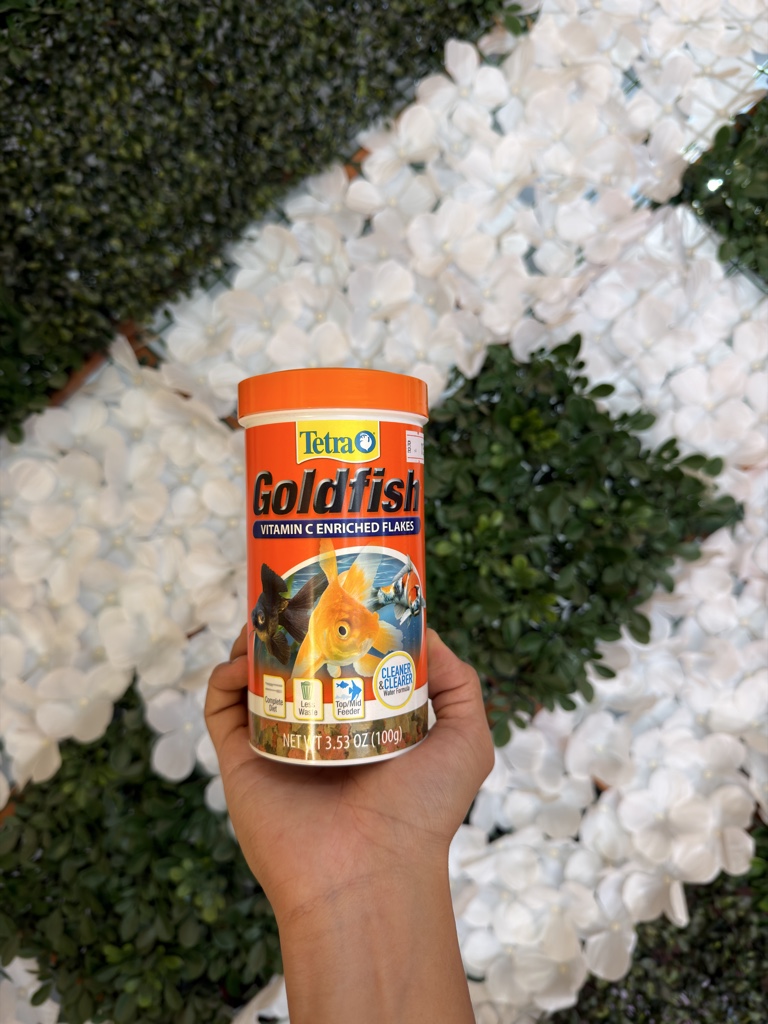 Goldfish ojuelas para peces