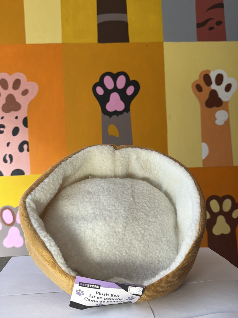Cama de peluche