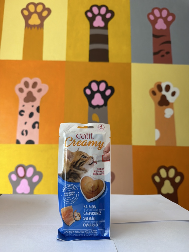 Catit creamy salmon y pollo