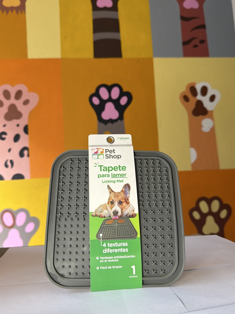 Tapete para lamer perros