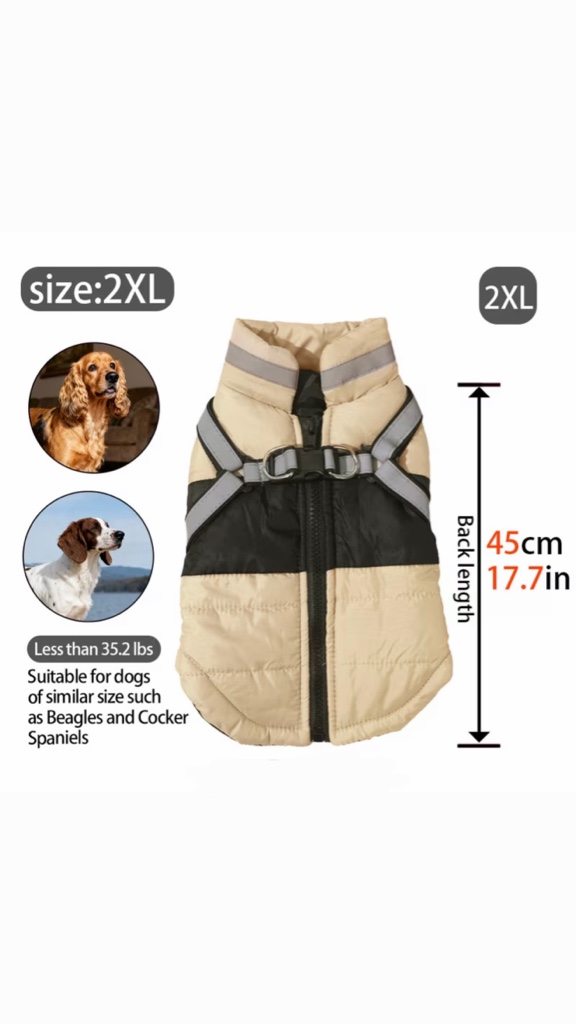 Chaleco tipo perchero 2XL
