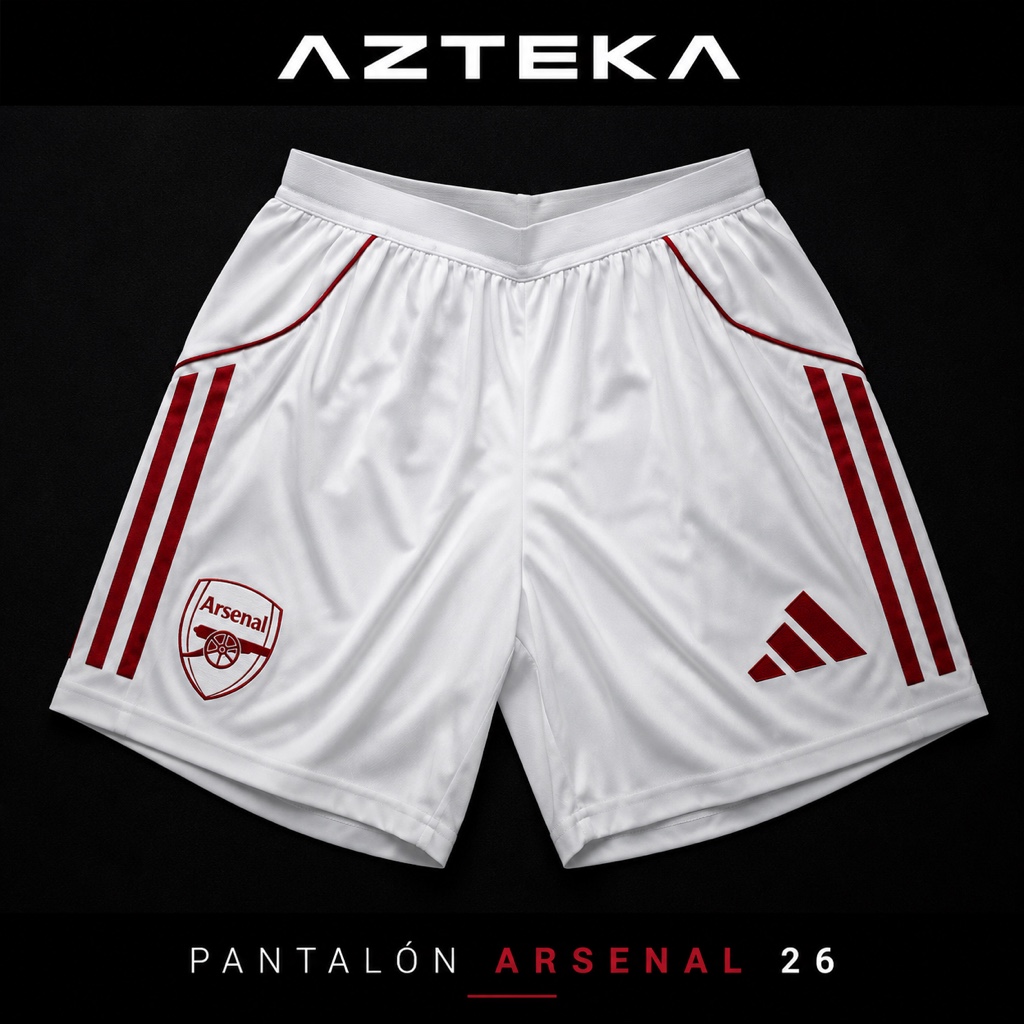 Shorts Arsenal Titular 25/26