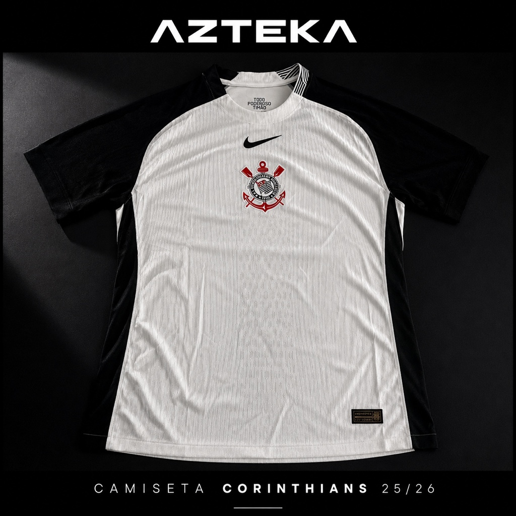 Camiseta Corinthians Titular 25/26