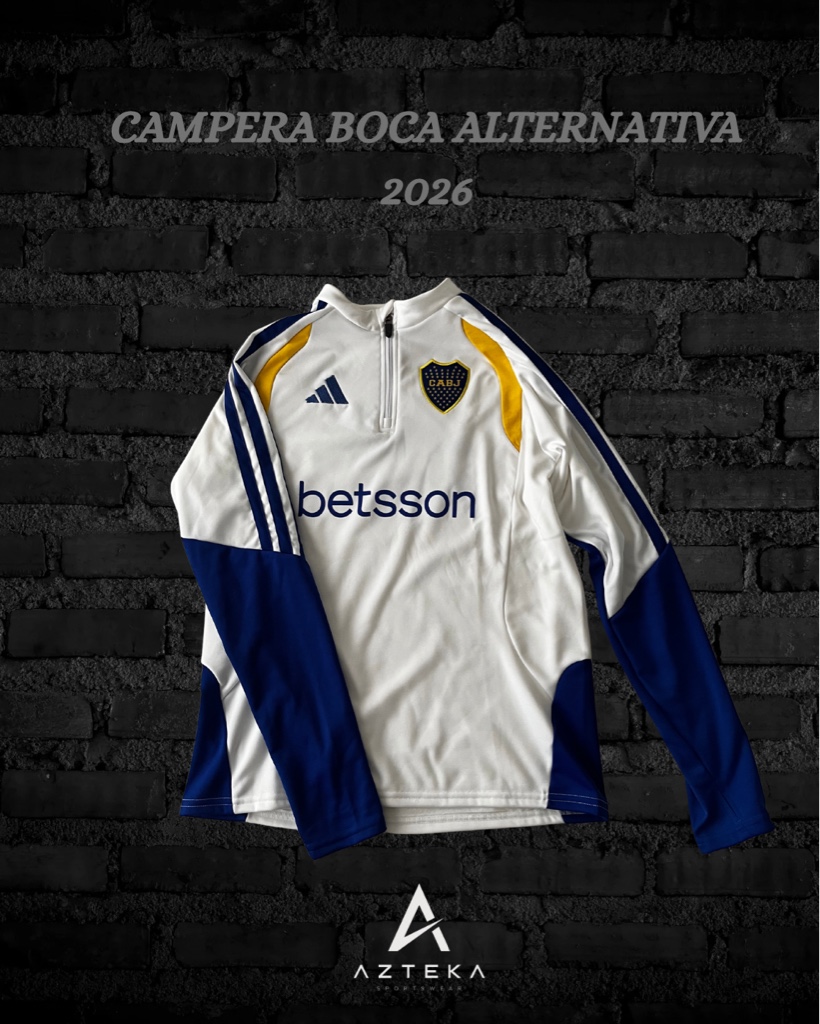 Campera Boca Alternativa 2026