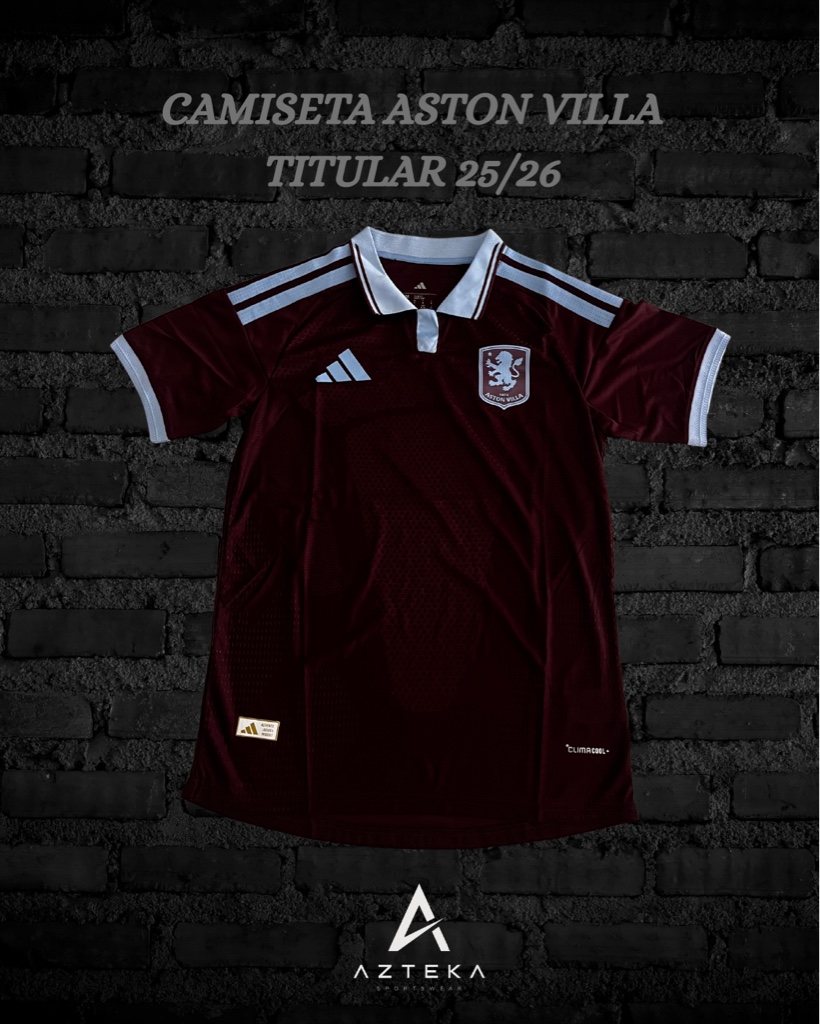 Camiseta Aston Villa Titular 26/27