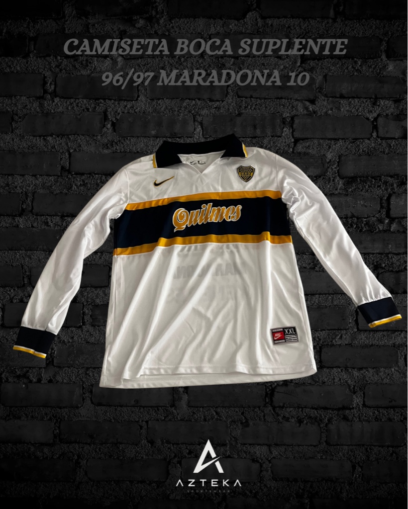 Camiseta Boca Suplente 97/98 Maradona 10