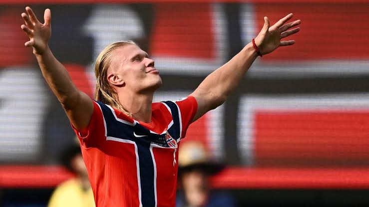 Camiseta Noruega Titular 25/26 Haaland 9