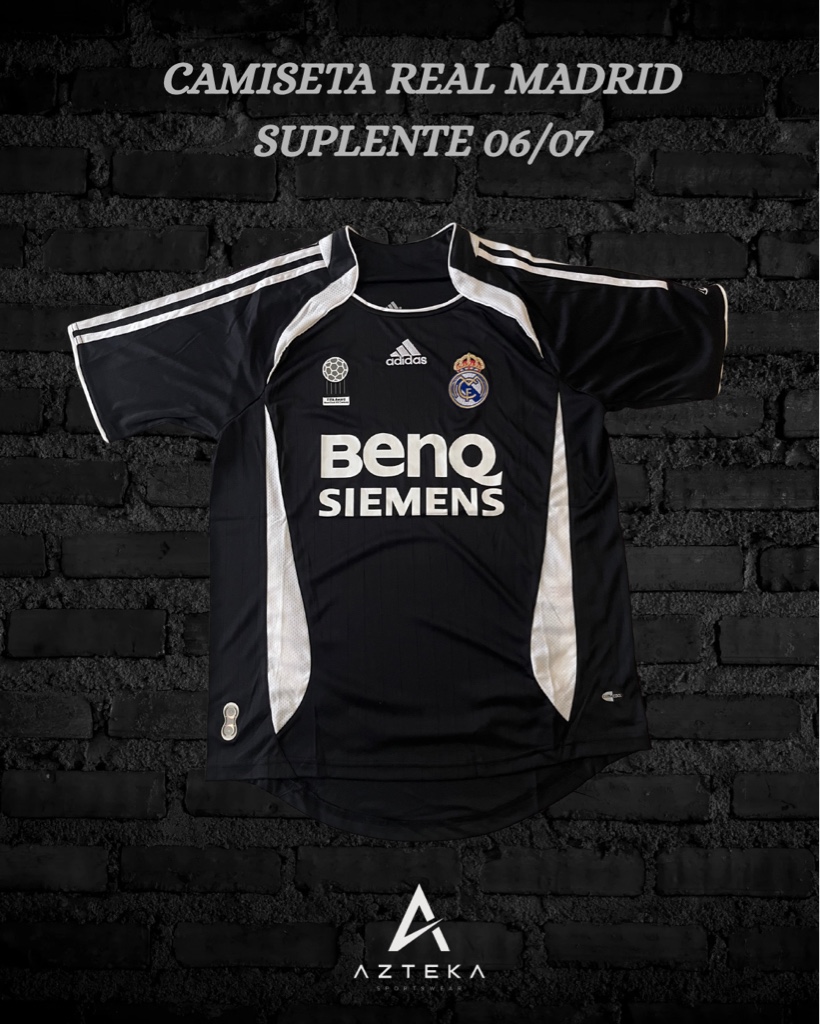 Camiseta Real Madrid Suplente 06/07