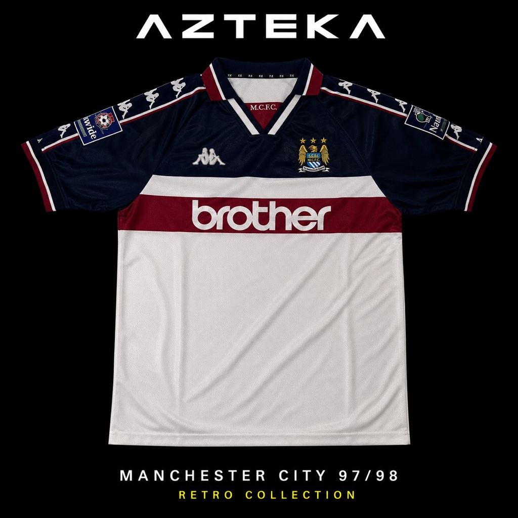 Camiseta Manchester City Titular 97/98