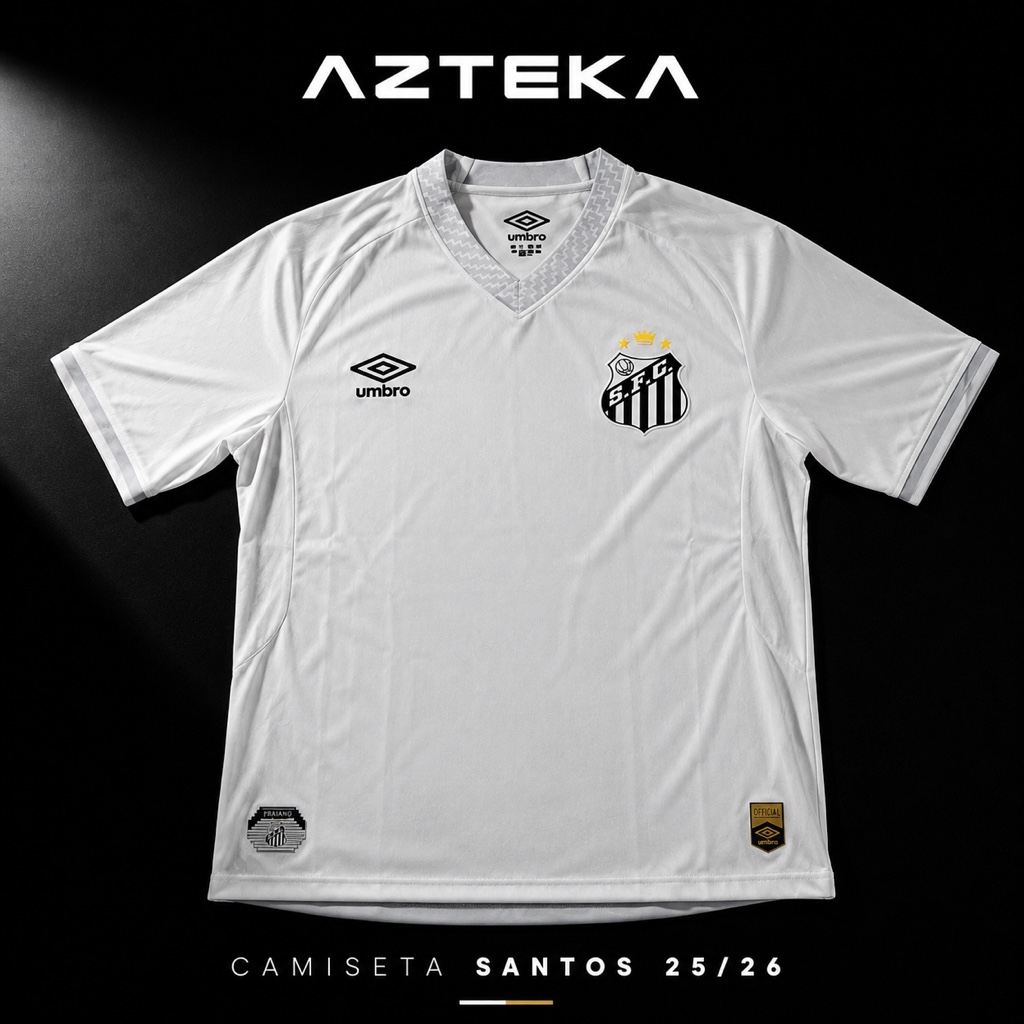 Camiseta Santos Titular 25/26