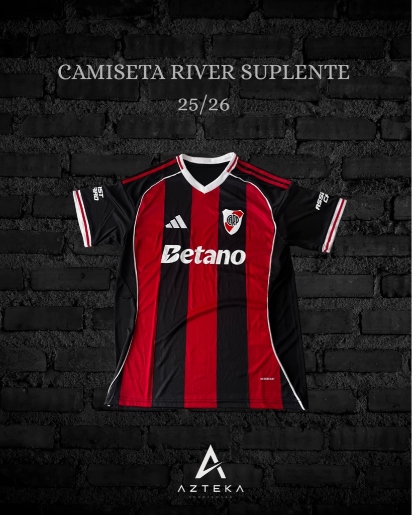 Camiseta River Suplente 25/26 (Hincha)