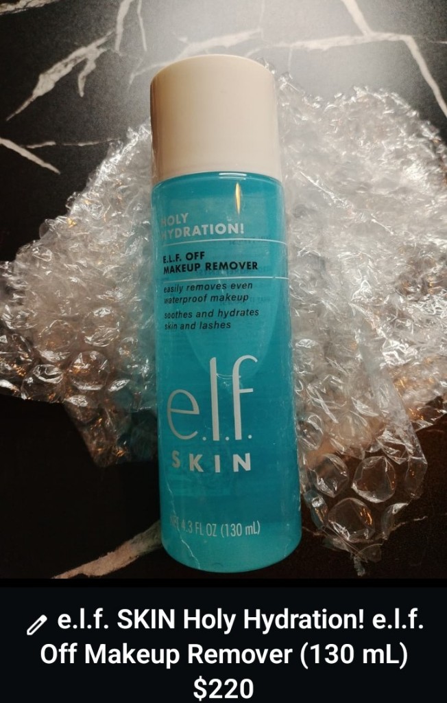 e.l.f makeup remover  130 ml