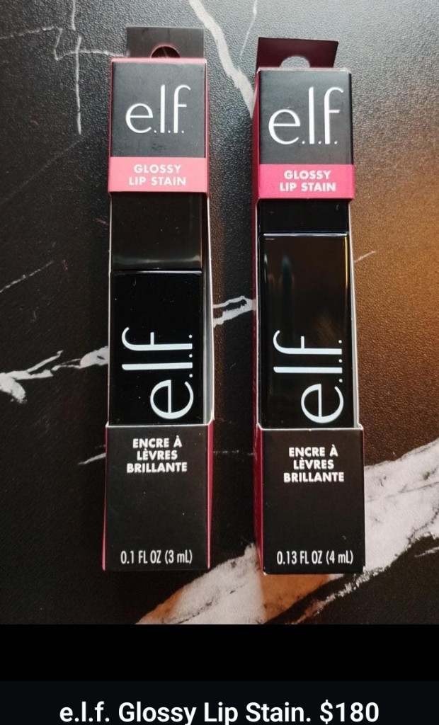 e.l.f. glossy lip stain