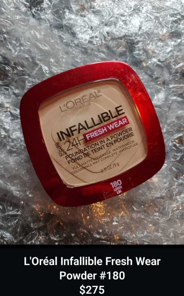 L'Oréal Infalible polvo 24hrs