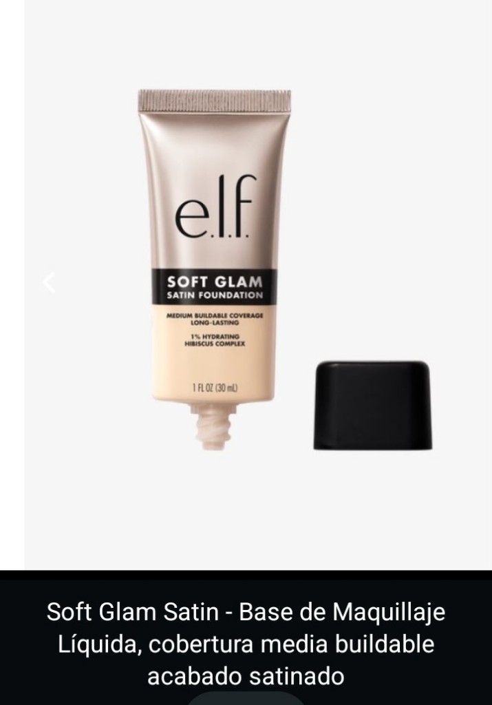 e.l.f soft glam  base  30ml