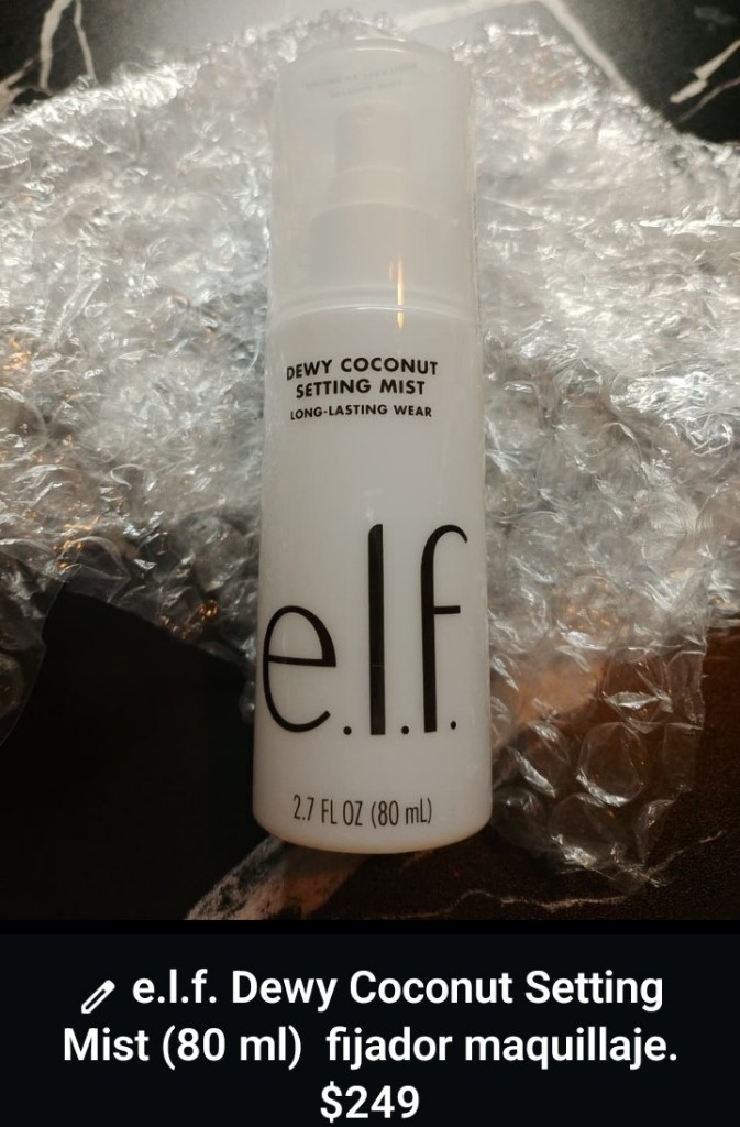 E.L.F.  fijador maquillaje coco
