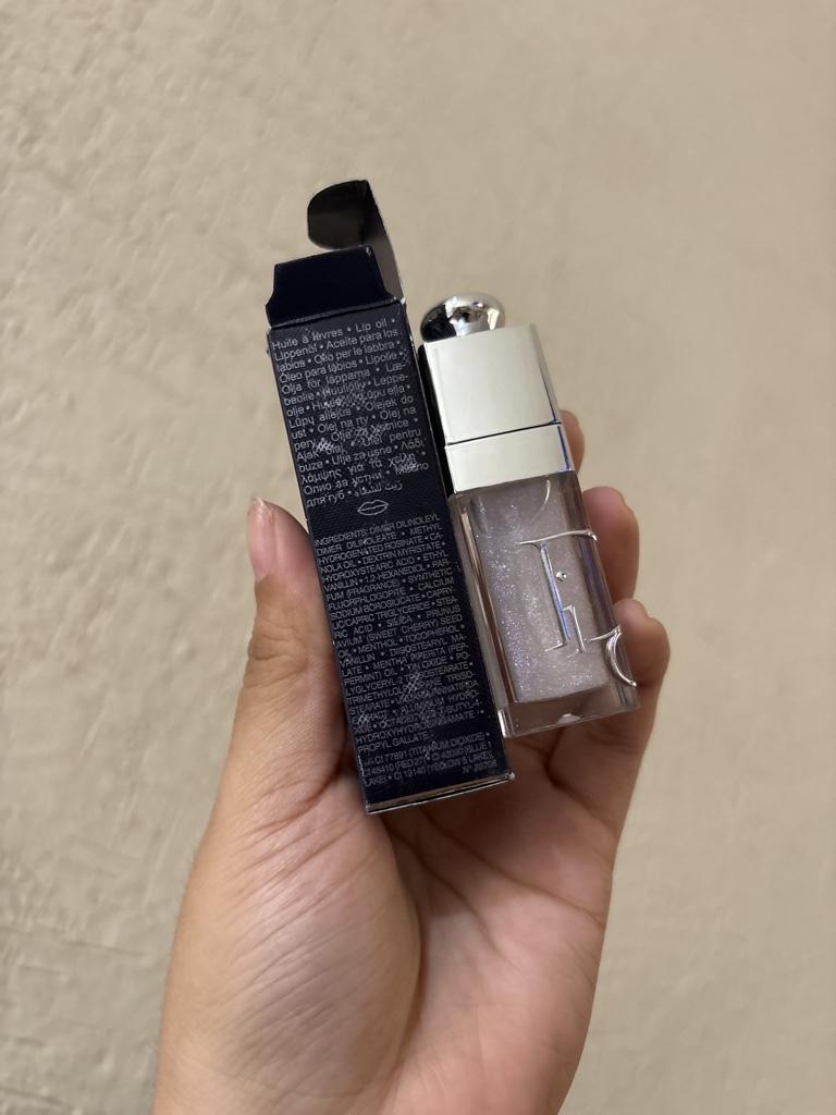 Lip oil DIOR tono MINTY SPARKLY