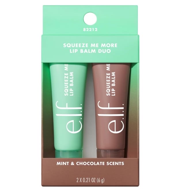 e.l.f. bálsamo dúo menta y chocolate
