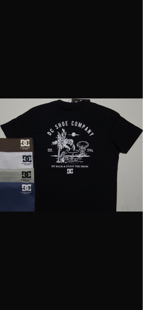 Remeras DC palmeras