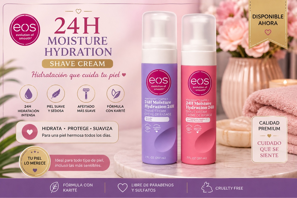 eos crema de afeitar fragancia variada